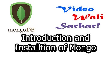 MongoDb in Hindi Urdu No 1 - Introduction and Installation Of MongoDb