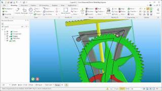 Video: Creo Direct Modeling Express, making a clock part 6