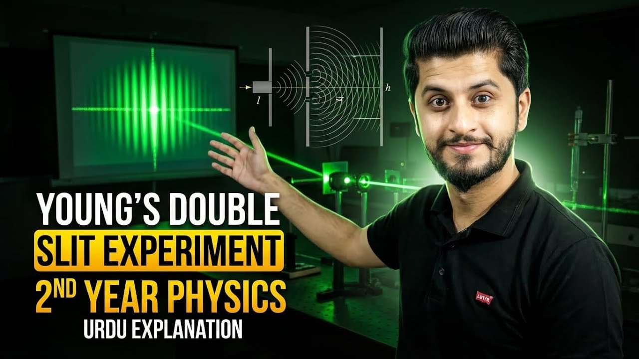 Young’s Double Slit Experiment | 2nd Year Chapter 4 | Interference ...