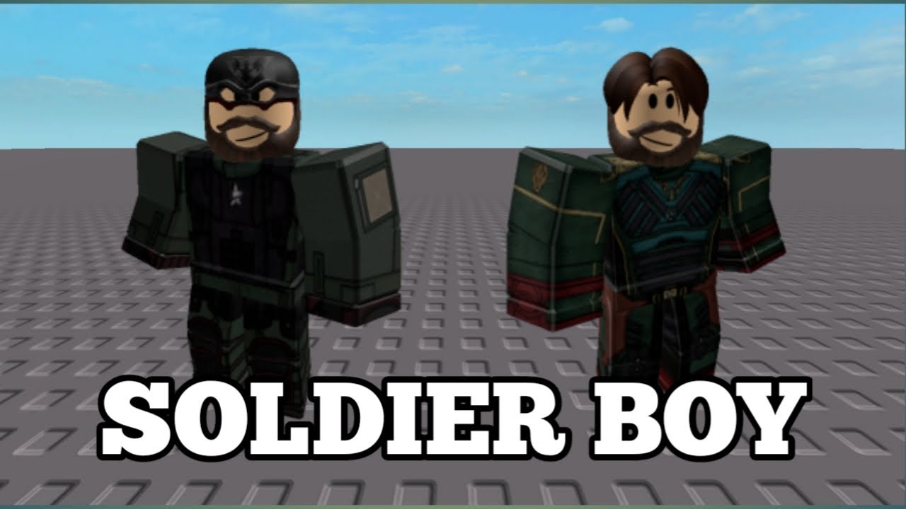 How to make Soldier Boy in Roblox - YouTube