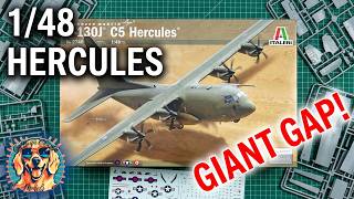 Italeri 1/48 C-130J C5 Hercules in box review - YouTube