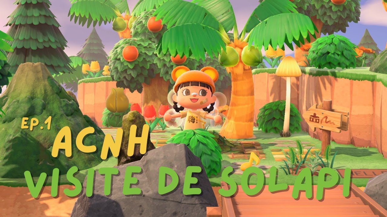 Ep 01. ACNH - Visite de Solapi