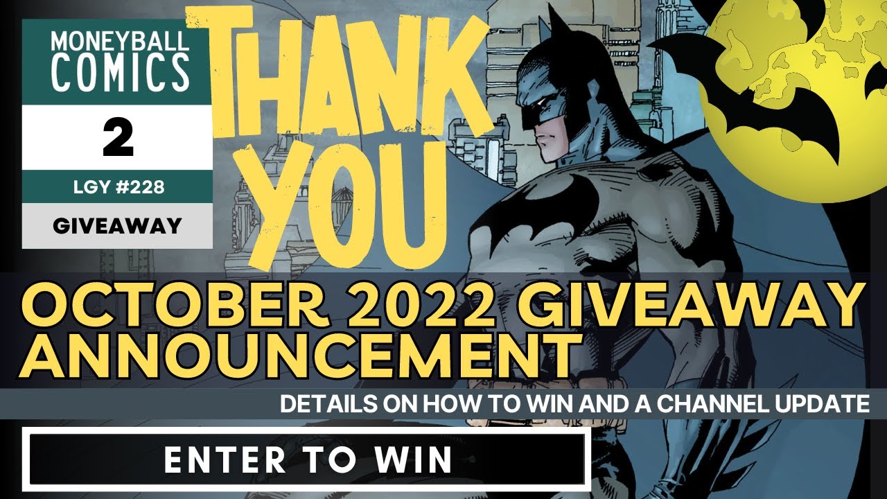 Monthly Giveaway Announcement | Watch and Enter to Win | October 2022