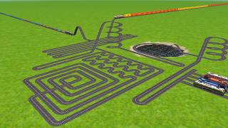 😱 Multiple Loops, Tunnels & Twists – Impossible Railway! screenshot 2