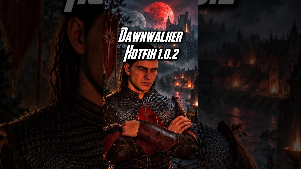 The Blood of Dawnwalker HOTFIX 1.0.2 Fixes Annoying Issues #thebloodofdawnwalker #gaming