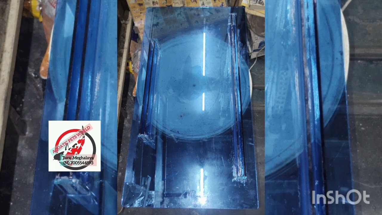 *Glass Aquarium top cover made customized, check in Vedio*