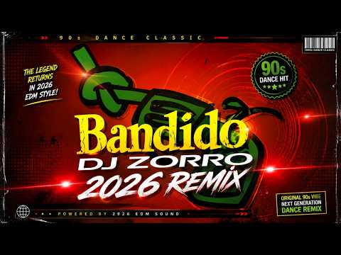 DJ ZORRO - BANDIDO |🔥 2026 REMIX | 90년대 HYPER TECHNO가 최신