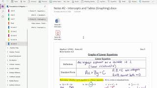 E-Learning Introduction - Algebra 1 (FDN)