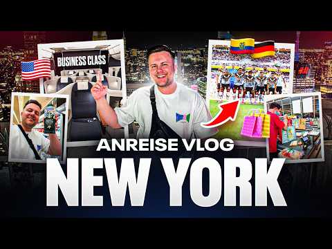 I'm traveling to the 2026 World Cup ✈️🇺🇸 USA New York Vlog 😍 DAY 1