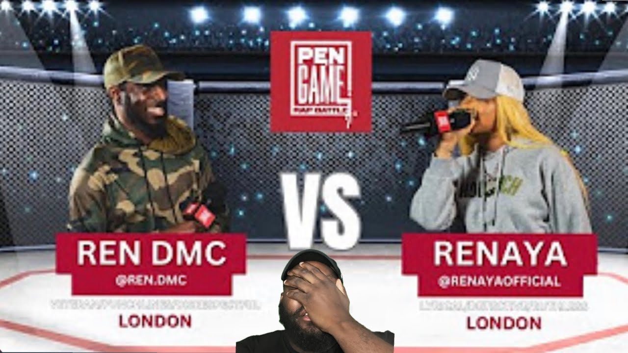 CHICAGO DUDES REACTION TO REN DMC Vs RENAYA | PenGame Rap Battle 2023