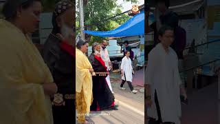 പരിശുദ്ധ ബാവാ തിരുമേനി വോട്ടുരേഖപ്പെടുത്താൻ എത്തിയപ്പോൾ