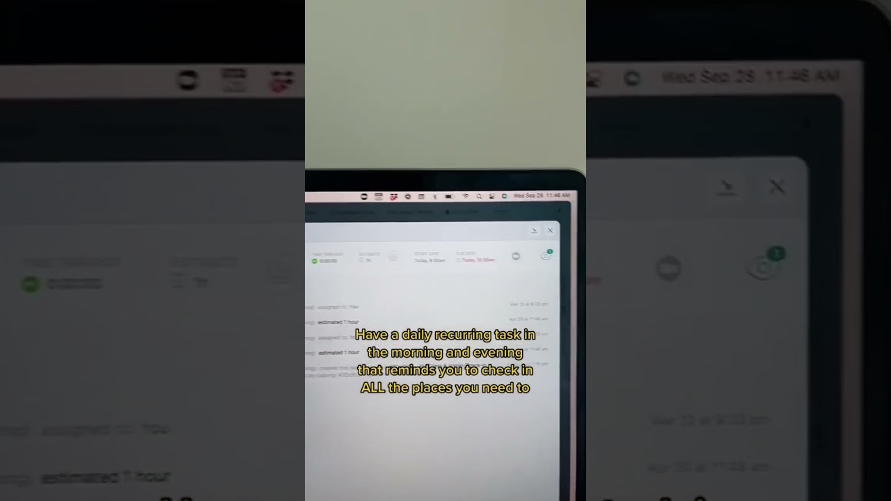 Letting things slip through the cracks? Here’s a simple tip I do every day to keep me on track!