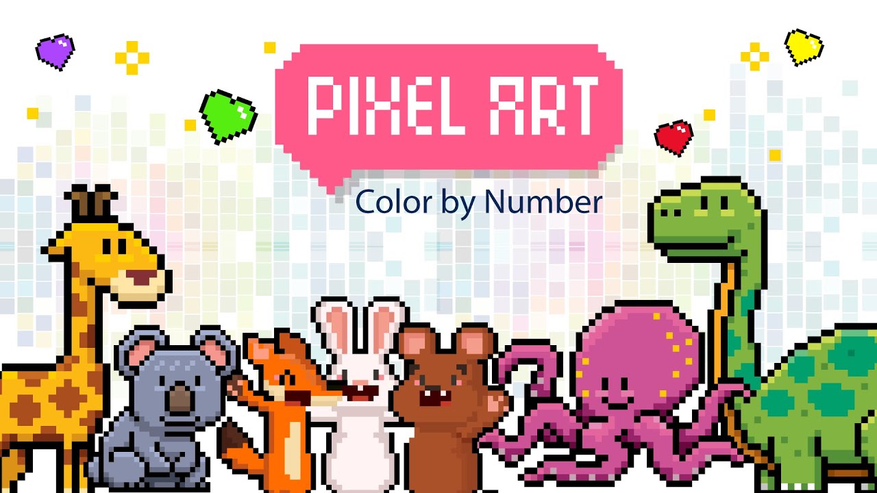 Pixel Art Color by Number Game | Portrait Video | Google Play