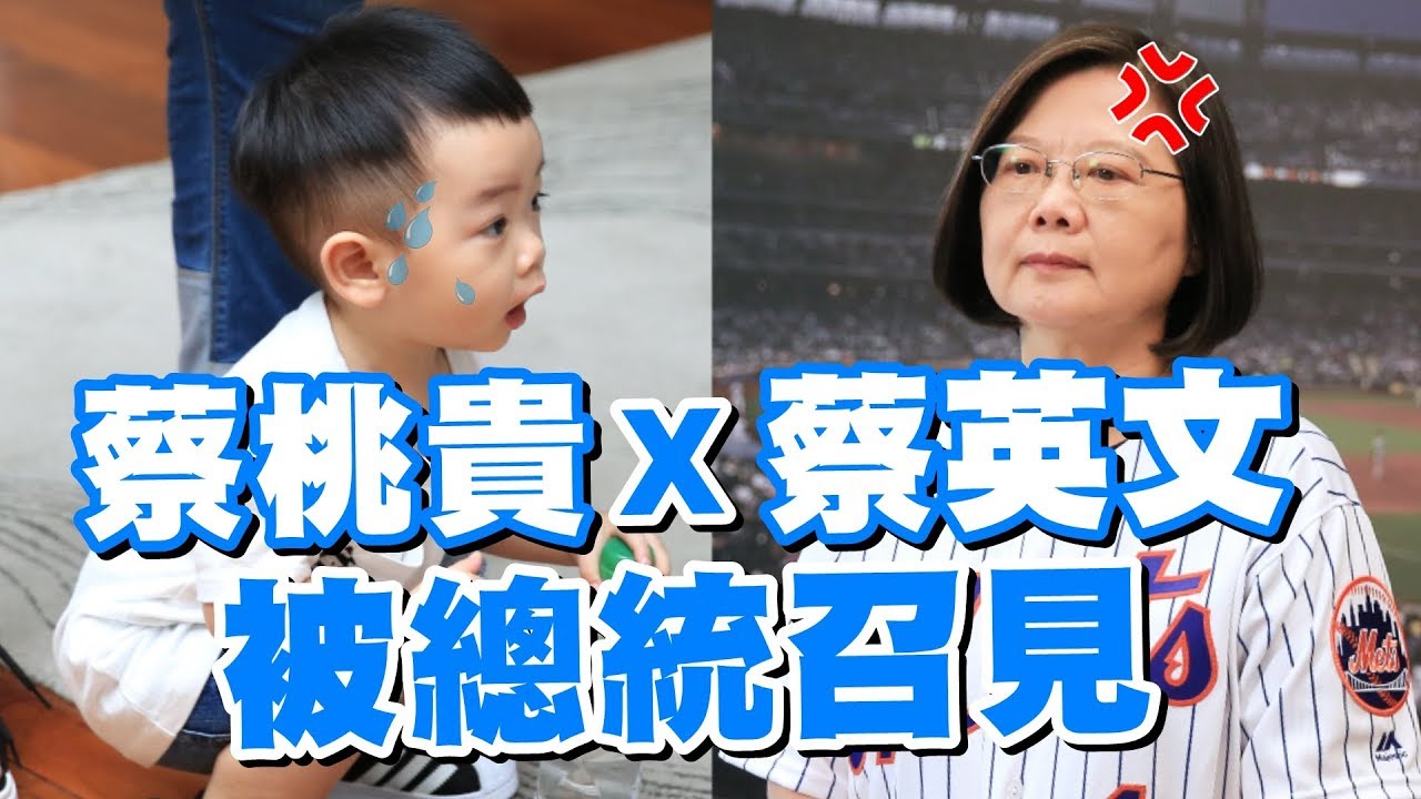 【蔡桃貴成長日記#34】被蔡英文總統召見，去總統官邸撒野啦！蔡阿嘎在一旁嚇死！