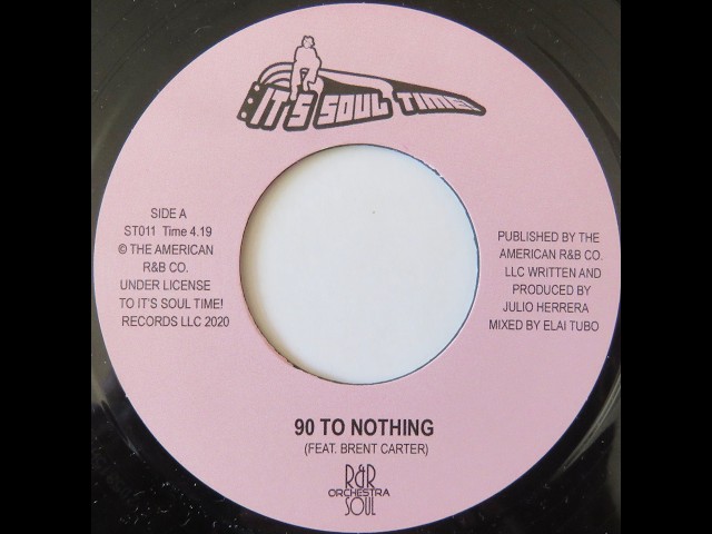 R & R SOUL ORCHESTRA - 90 TO NOTHING - IT'S SOUL TIME ST011 - YouTube