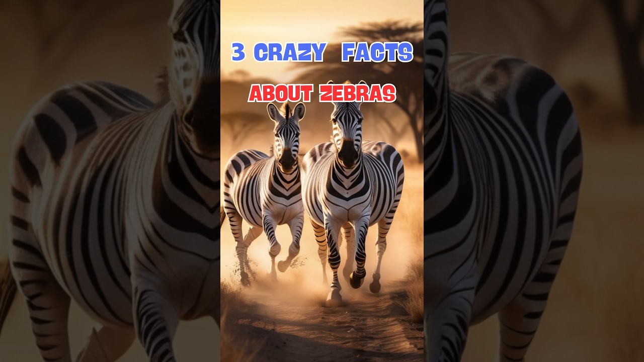 3 Crazy Facts About Zebras 