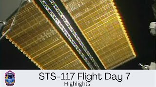 Space Shuttle STS-117 Fight Day 7 Highlights