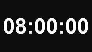 8 Hour Timer - No Alarm - 8K