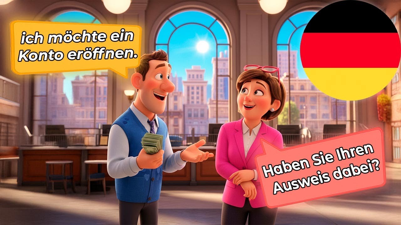 Изучайте немецкий язык с помощью ежедневных диалогов (A1–A2) | Практика немецкого разговорного языка