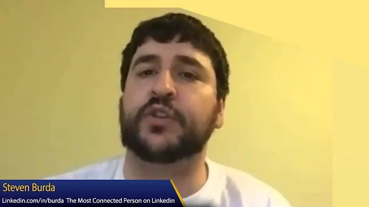 The Most Connected Person on Linkedin, Steven Burd...