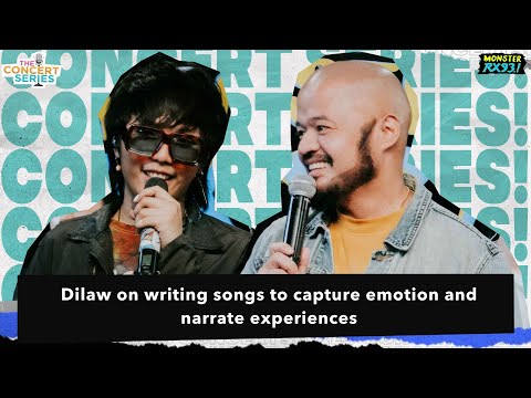 Dilaw on writing songs to capture emotion and narrate experiences | RX931