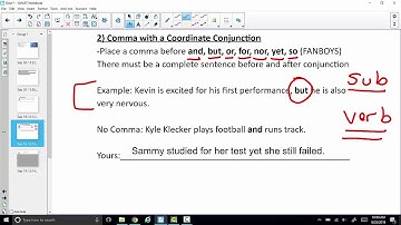 Comma with a coordinate conjunction