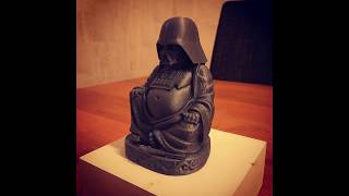 3D Printing Timelapse #2 - Darth Vader Buddha (Wanhao i3 Plus)