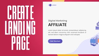 How To Create A HIGH Converting Landing Page For Affiliate Marketing (2026) | Step By Step