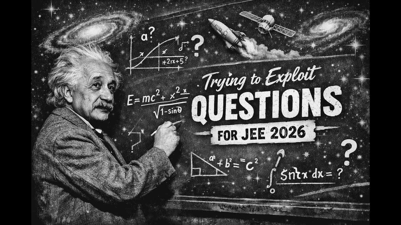 Trying to exploit questions JEE Advanced