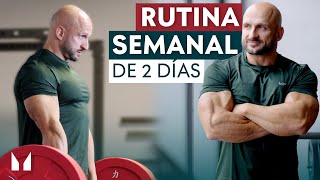 Rutina De 2 Días En El Gimnasio Para Ganar Músculo