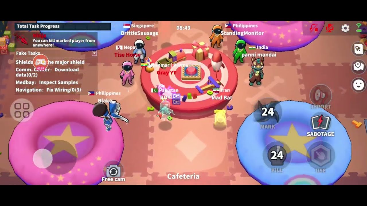 Super Sus - Ninja Role Gameplay