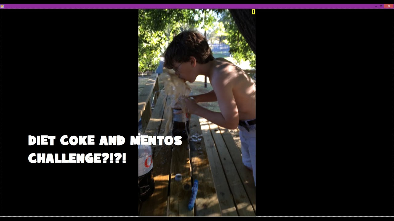 DIET COKE AND MENTOS CHALLENGE!!! | YANKEE & ASR - YouTube