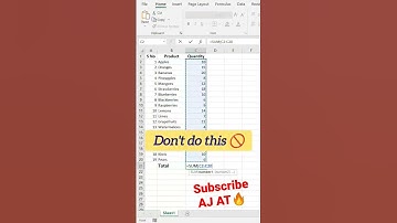 EXCEL- Sum #exceltips #exceltricks #excel #leo #trending #viral #ps2 #pathuthala #cwc #reels