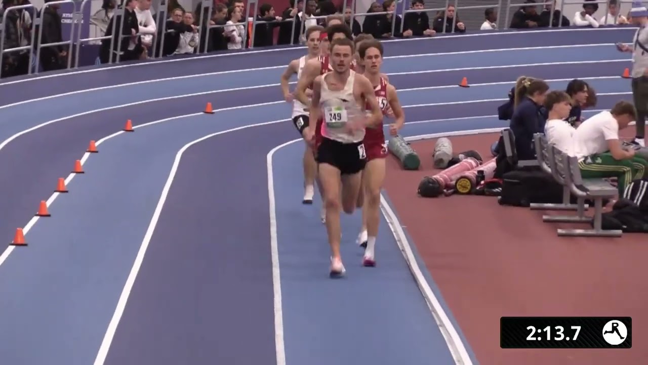 Мужской забег на 1 милю (приглашение) - Wisconsin Windy City Invitational 2026 [Полная запись заб...