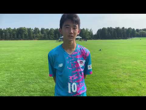 21jcyクラブユース選手権u 15 サガン鳥栖u 15 10番選手 試合後インタビュー 8 21 準々決勝 Youtube