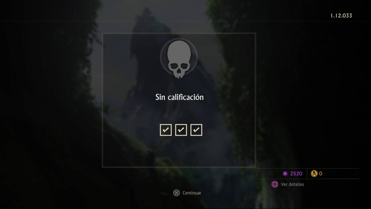 Uncharted 4: A Thief’s End™ sin calificación