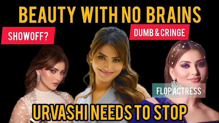 Urvashi rautela needs to stop being dumb and cringe, Urvashi's logicless statements, bad item song