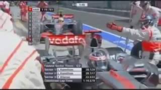 Hamilton held up by Alonso | Hungary 2007 F1 Flashback