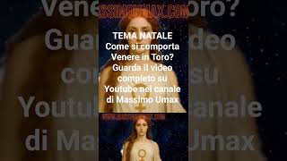 HAI VENERE IN TORO NEL TUO TEMA NATALE? ASCOLTA IL MESSAGGIO CHE VENERE IN PERSONA HA PER TE
