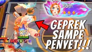 EDITH 6 DEFENDER SUPER KERAS MODE GEPREK IS ONN!!