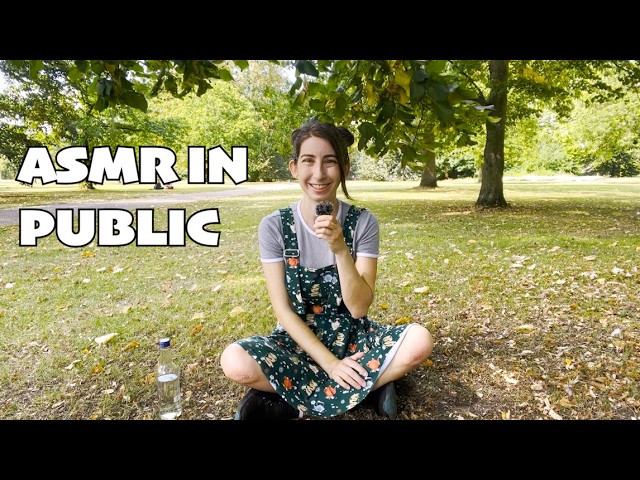 ASMR In A Park In London