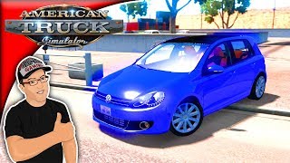 American Truck Simulator Mods Volkswagon Golf MK6 Mod Review