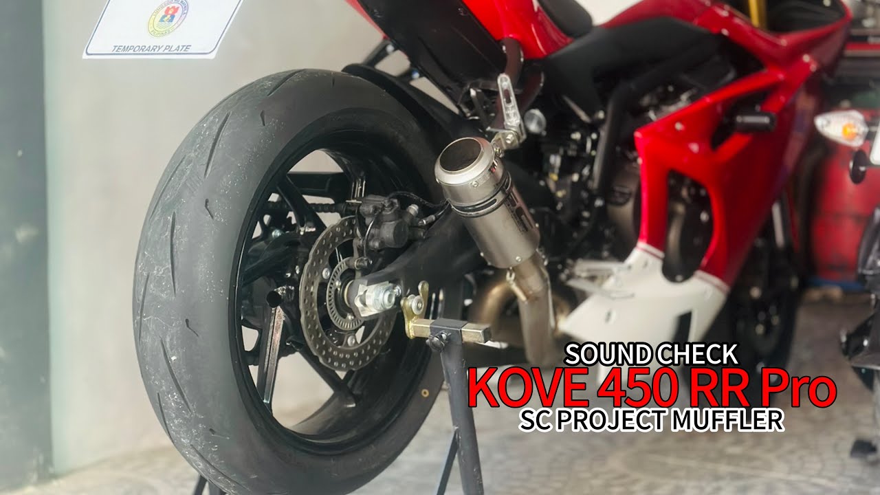 Kove 450 RR Pro | SC Project Exhaust Sounds