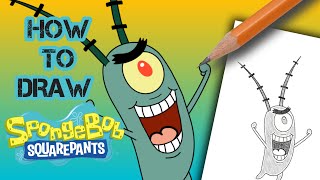 How To Draw SpongeBob characters - Easy Step By Step Tutorial #draw #drawing #SpongeBob screenshot 1