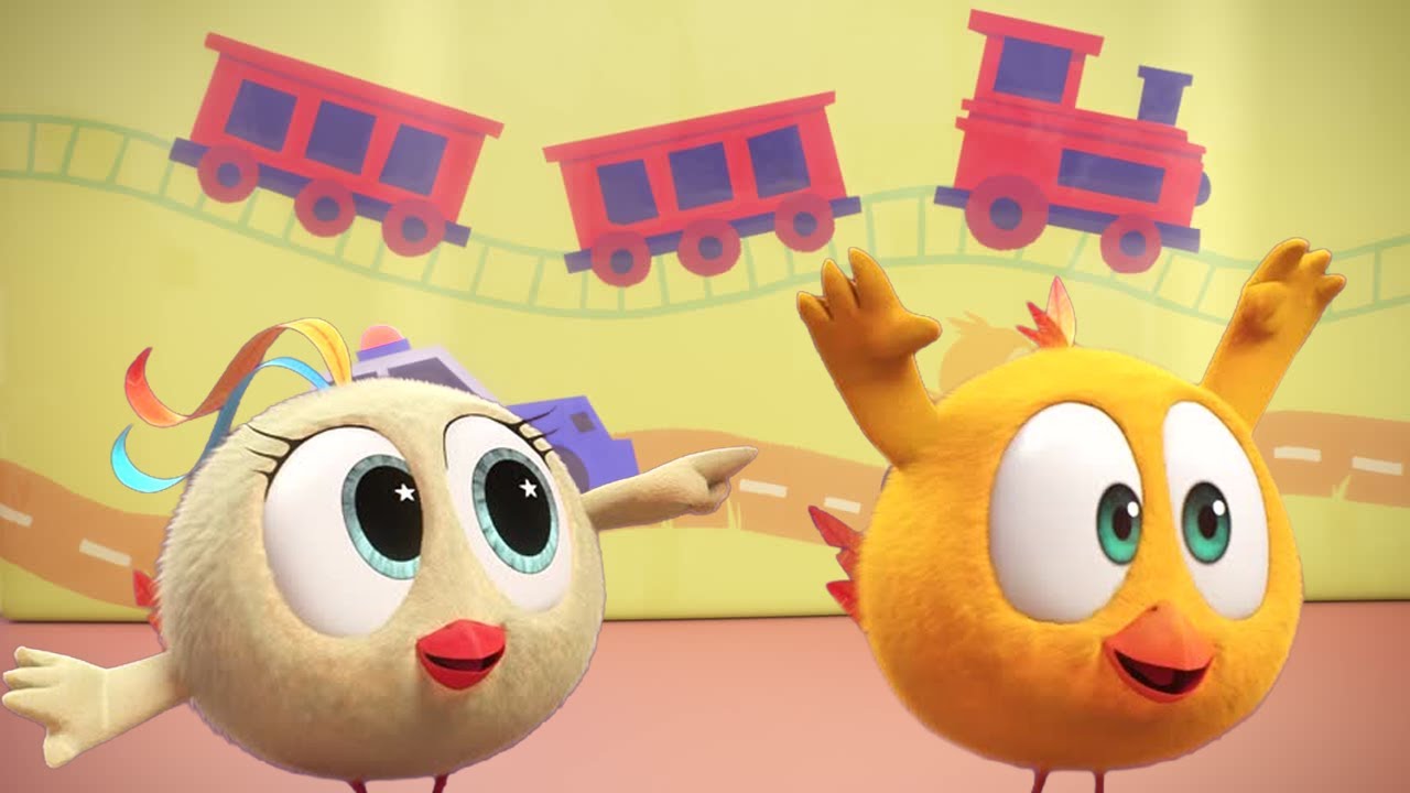 O trenzinho | Onde está Chicky? | Pintinho amarelinho | Coleção desenhos animados Infantil