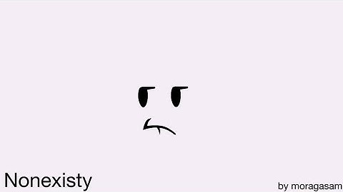 If nonexisty had a face