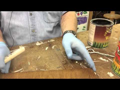 How To Stain Wood Two Different Colors - Making a richer looking finish