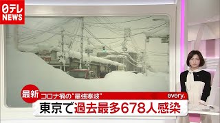 「新型コロナ」感染拡大と「最強寒波」襲来…年末年始の風物詩中止へ（2020年12月16日放送「news every.」より）