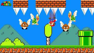 What If Mario Could ONLY Move Up in Super Mario Bros