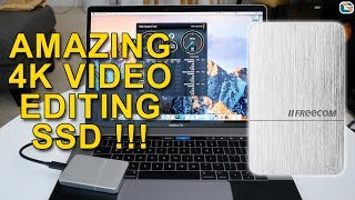 Freecom mSSD MAXX Mobile SSD • Great for 4K Video Editing !!!